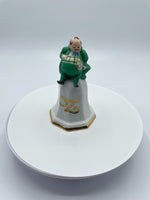 Rare Vintage 1989 The Wizard Oz Bell "The Mayor of Munchkin Land" Figurine Bell