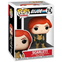 Funko Pop Scarlett G.I. Joe Figure Funko Pop Vinyl Figure Scarlett # 74