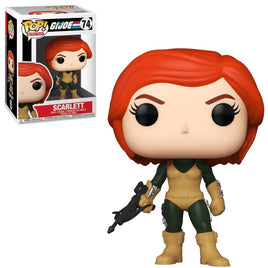 Funko Pop Scarlett G.I. Joe Figure Funko Pop Vinyl Figure Scarlett # 74