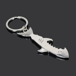 Great White Shark Jaws Bottle Opener Keychain Alcohol Beer Lovers Gift