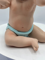 Ashton Drake Nursery Newborns It's a Boy Porcelain Body Yawning Baby Doll