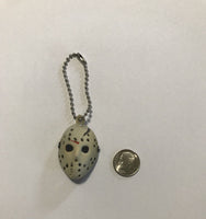 Friday the 13th Part 4 Jason Vorhees Hockey Mask Keychain Rear View Mirror Hang