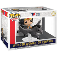 Funko Pop! Rides Wonder Woman on Pegasus 80th Anniversary Comic #280 New!