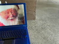 Vintage Hallmark Keepsake Christmas Ornament Santa Claus Laptop Computer 2001