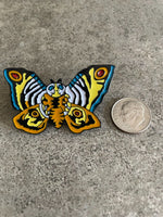 Mothra Monster Butterfly Lapel Pin Godzilla Kaiju