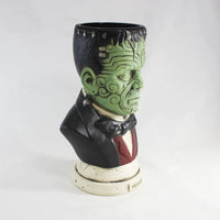 The Ultra Other Tiki Mug Frankenstein Bust Tiki Farm Tiki Bar Horror Tiki Statue