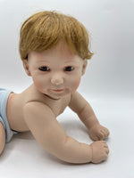 Ashton Drake Porcelain Large Baby Boy Doll 19" Vintage 1994 Titus Tomescu