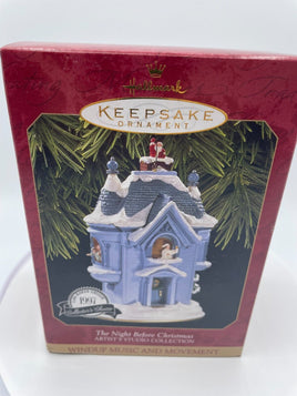 Hallmark Keepsake Ornament 1997 The Night Before Christmas Music & Movement