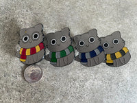 Harry Potter Cute Cats Lapel Pin Lot Gryffindor Slytherin Ravenclaw Hufflepuff