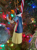 Vintage Snow White and The Seven Dwarfs Christmas Tree Ornament Disney