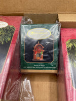 Hallmark The Night Before Christmas 1997 Membership Kit 4 Keepsake Ornaments New