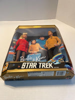 Vintage Star Trek Barbie & Ken Doll Giftset New in Box 1996 30th Anniversary