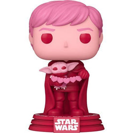 Star Wars Valentines Day Luke and Grogu Pop! Vinyl Figure Funko The Mandalorian