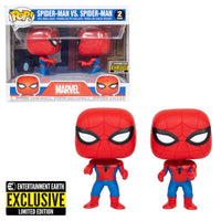 Funko Pop Spider Man Imposter Figure 2 Pack 60's Animated Series EE Exclusive