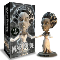 Retro A Go Go Mad Bride of Frankenstein Pack of 3 Tiny Terror Figures New!