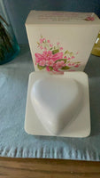 Vintage Avon "A Token of Love" Special Occasion Fragranced Heart Soaps Unused