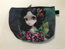 Gothic Toddler Garden Fairy Change Purse Makeup Bag Venus Flytrap