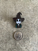 Jack Skellington as Harry Potter Lapel Pin Nightmare Before Christmas Mash Up