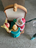 Vintage Hallmark Keepsake Christmas Ornament Santa Claus Lighted Show Tell 1998