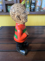 Freddy Kruger Horror Movie Garden Gnome Tiki Bar Figure Statue or Yard Lawn