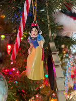 Vintage Snow White and The Seven Dwarfs Christmas Tree Ornament Disney