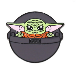 Star Wars The Mandalorian Baby Yoda Grogu The Child Lapel Pin