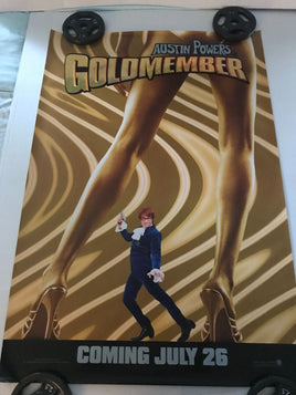 Goldmember Advanced Original One Sheet Movie Poster 2002 Mike Myers Yeah Baby!