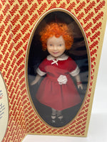 Vintage 1982 Little Orphan Annie Doll Applause Porcelain Doll New Original Box