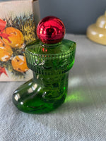 Vintage Avon "Christmas Surprise" Moonwind Cologne 1 oz. New Unused Stocking