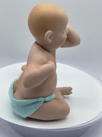 Ashton Drake Nursery Newborns It's a Boy Porcelain Body Yawning Baby Doll