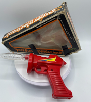 Vintage Super Electronic Space Gun Ray Gun 1970's -80's with Box KK Toys