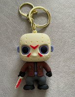 Jason Vorhees Horror Figure Keychain Bag Clip Ornament Friday the 13th Fan Gift