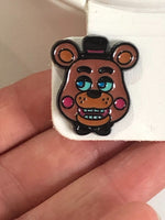 Five Night's At Freddy's Lapel Pin Video Game Horror Character Freddy Bear