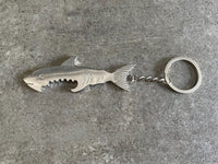 Great White Shark Jaws Bottle Opener Keychain Alcohol Beer Lovers Gift