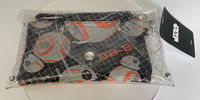 Bioworld Star Wars, BB8 Wristlet With Clear Envelope Wallet, Star Wars Wristlet