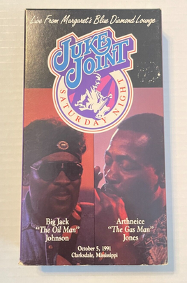 Rare Vintage Blues Video Tape Juke Joint Saturday Night VHS 1991 Jack Johnson