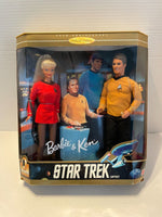 Vintage Star Trek Barbie & Ken Doll Giftset New in Box 1996 30th Anniversary