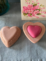 Vintage Avon "A Token of Love" Special Occasion Fragranced Heart Soaps Unused