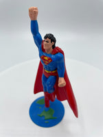 Vintage Wilton Superman Cake Topper Superman Figure 1993 Superman PVC Mini Doll