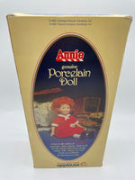 Vintage 1982 Little Orphan Annie Doll Applause Porcelain Doll New Original Box