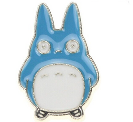 Totoro Blue Lapel Pin Brooch Hayao Miyazaki Anime Studio Ghibli