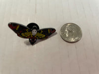 Death's Head Moth Lapel Pin Brooch Silence of the Lambs Hannibal Lecter