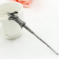 Harry Potter Lord Voldemort Magic Wand Necklace Keychain Rear View Mirror Hang