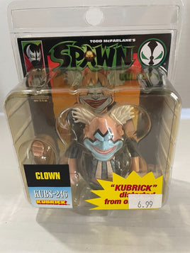 Rare Medicom Kubrick Spawn Mini Figure KUBS 246 Clown with Hair Chase Variant