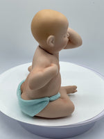 Ashton Drake Nursery Newborns It's a Boy Porcelain Body Yawning Baby Doll