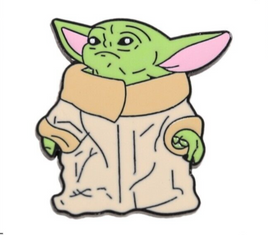 Star Wars The Mandalorian Baby Yoda Grogu The Child Lapel Pin