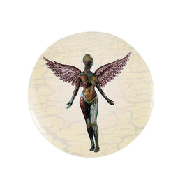 Nirvana In Utero Album Cover Vintage Style Button Kurt Cobain Grunge Music Pin